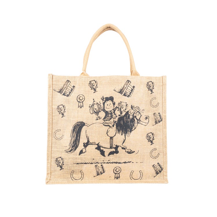 Hy Equestrian Thelwell Collection Hessian Bag image 8